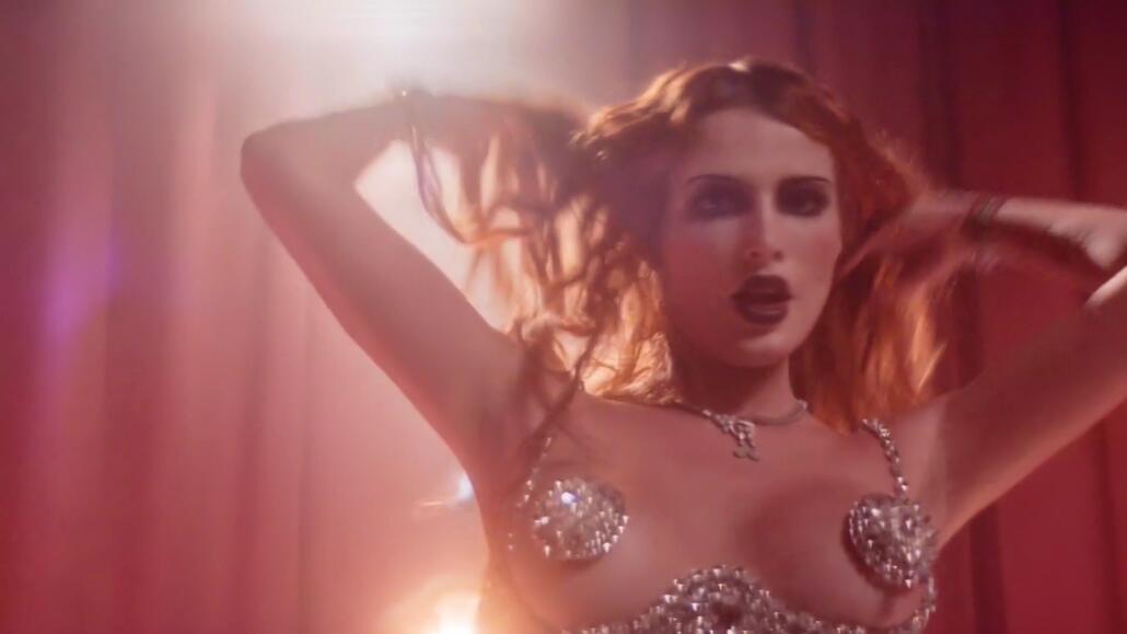 Bella Thorne Nude In Paint Her Red (5)
